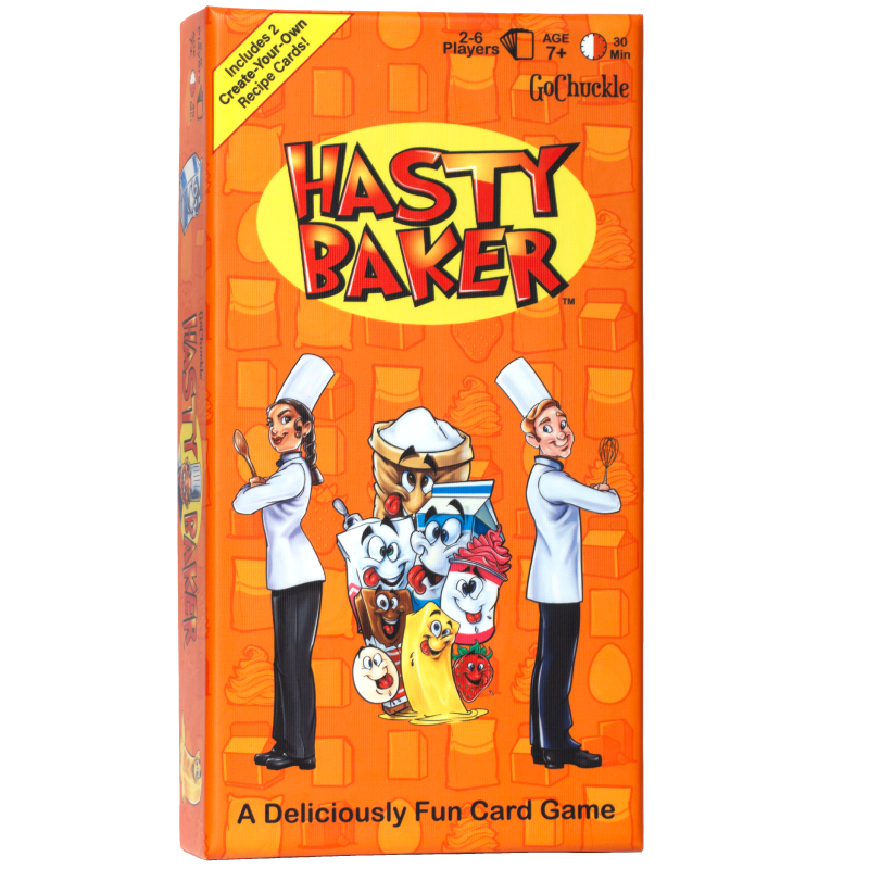 HASTY BAKER by GoChuckle - A Baking Competition Themed Card Game for Kids and Adults